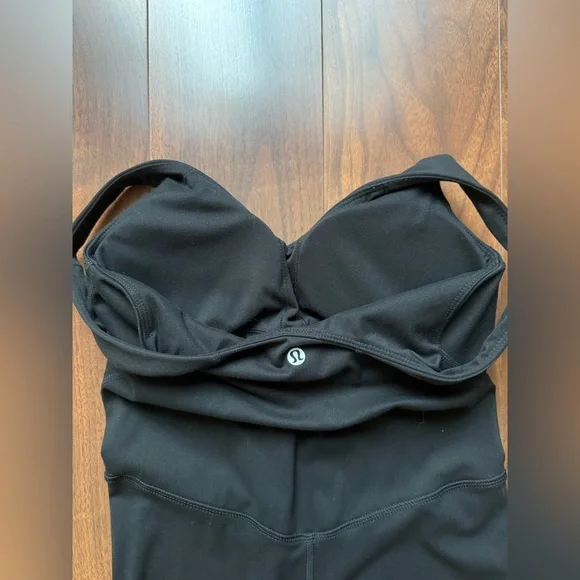 🍋HP!!🍋 Lululemon Align Bodysuit 25” / Black / Size 2 / NEW WITHOUT TAGS! - Picture 10 of 13